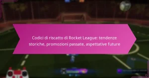 Read more about the article Codici di riscatto di Rocket League: tendenze storiche, promozioni passate, aspettative future