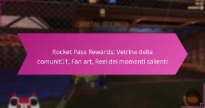 Read more about the article Rocket Pass Rewards: Vetrine della comunità, Fan art, Reel dei momenti salienti
